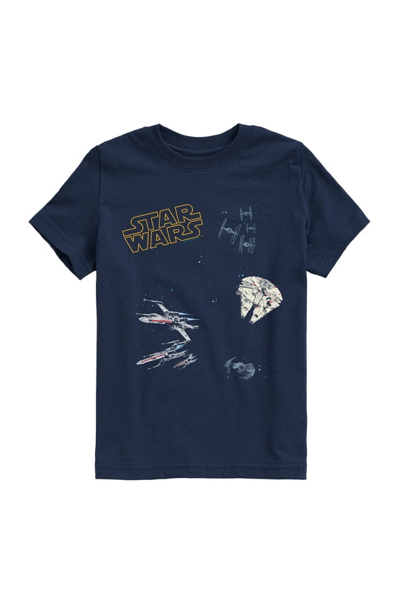 - SW Ships - Youth Boys Short Sleeve Graphic T-Shirt