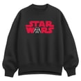 thumbnail image 1 of Star Wars - SW Vader Logo - Women's Oversized Fleece Crew Sweatshirt, 1 of 3