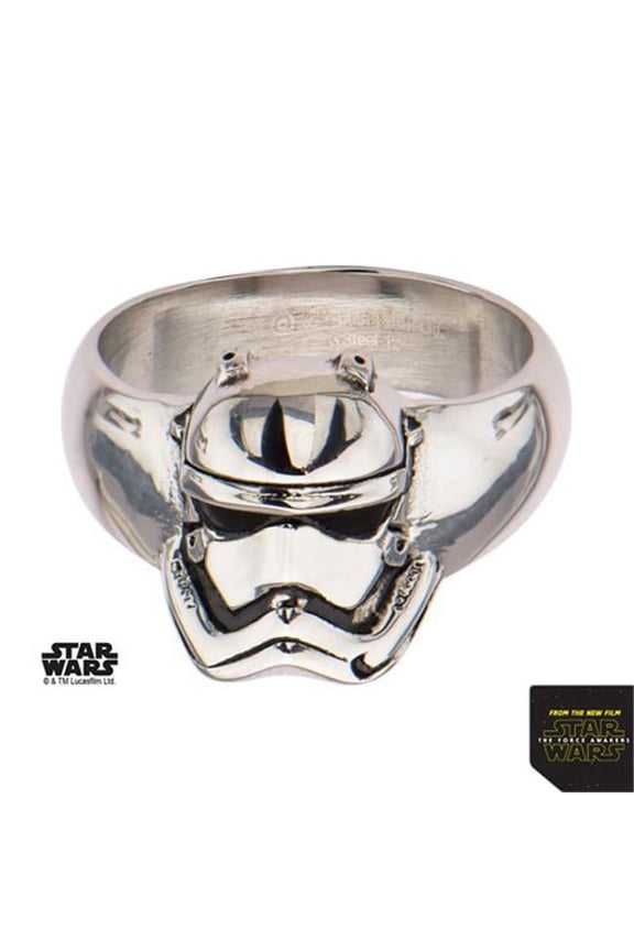 Episode 7 3D Stormtrooper Ring Size 12