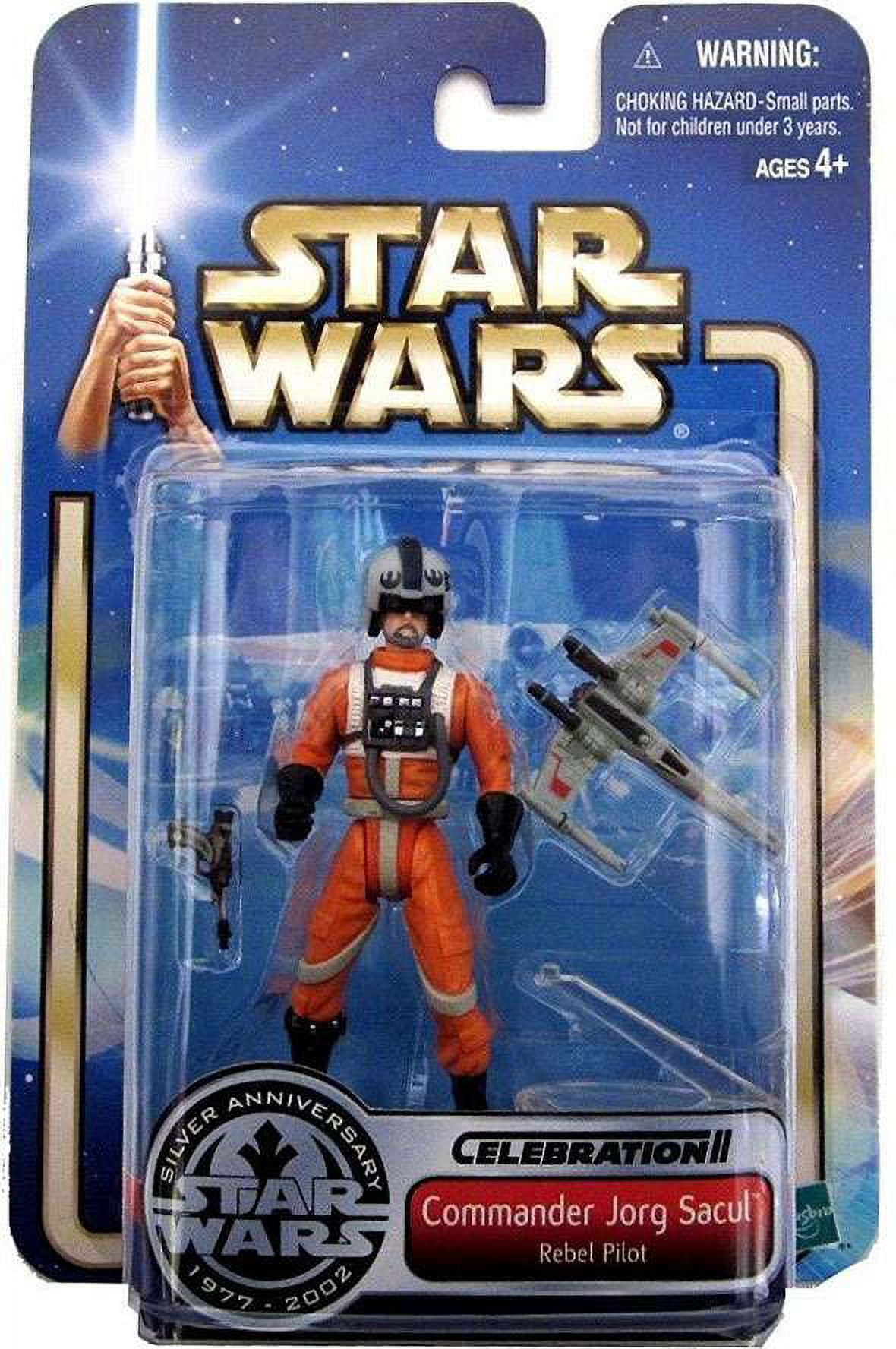 Star Wars Saga 2002 Commander Jorg Sacul Action Figure Star Wars Saga 2002 Commander Jorg Sacul Action Figure
