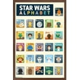 thumbnail image 1 of Star Wars: Saga - Alphabet Wall Poster, 14.725" x 22.375", Framed, 1 of 3