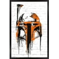 thumbnail image 1 of Star Wars: Saga - Boba Fett Black And Orange Wall Poster, 14.725" x 22.375", Framed, 1 of 5
