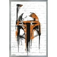 thumbnail image 1 of Star Wars: Saga - Boba Fett Black And Orange Wall Poster, 22.375" x 34", Framed, 1 of 2