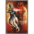 thumbnail image 1 of Star Wars: Saga - Boba Fett - Mythosaur Skull Wall Poster, 14.725" x 22.375", Framed, 1 of 3