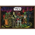 thumbnail image 1 of Star Wars: Saga - Bounty Hunters Group Wall Poster, 14.725" x 22.375", Framed, 1 of 5