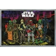 thumbnail image 1 of Star Wars: Saga - Bounty Hunters Group Wall Poster, 22.375" x 34", Framed, 1 of 2