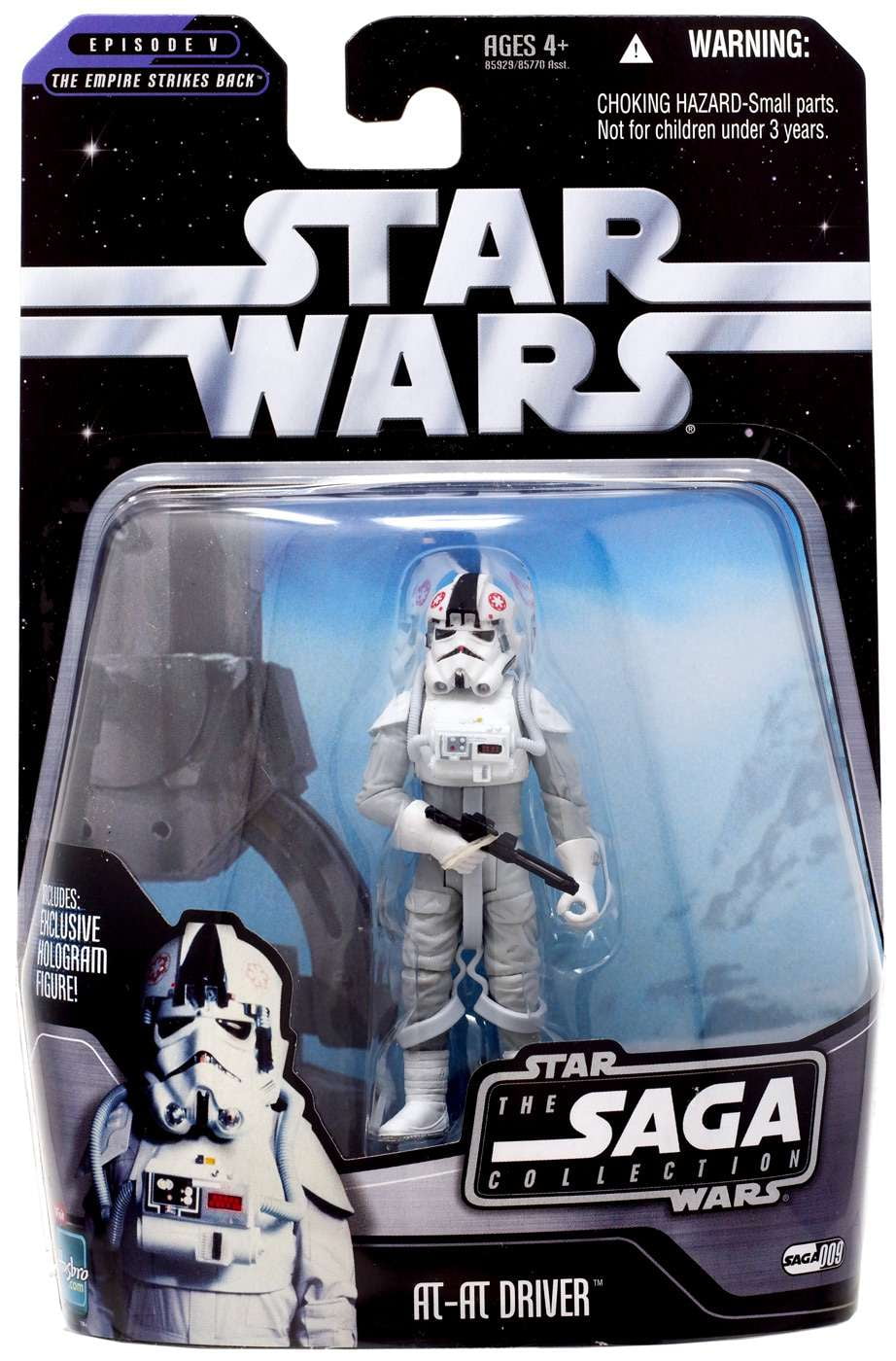 Star Wars Saga Collection 2006 AT-AT Driver Action Figure