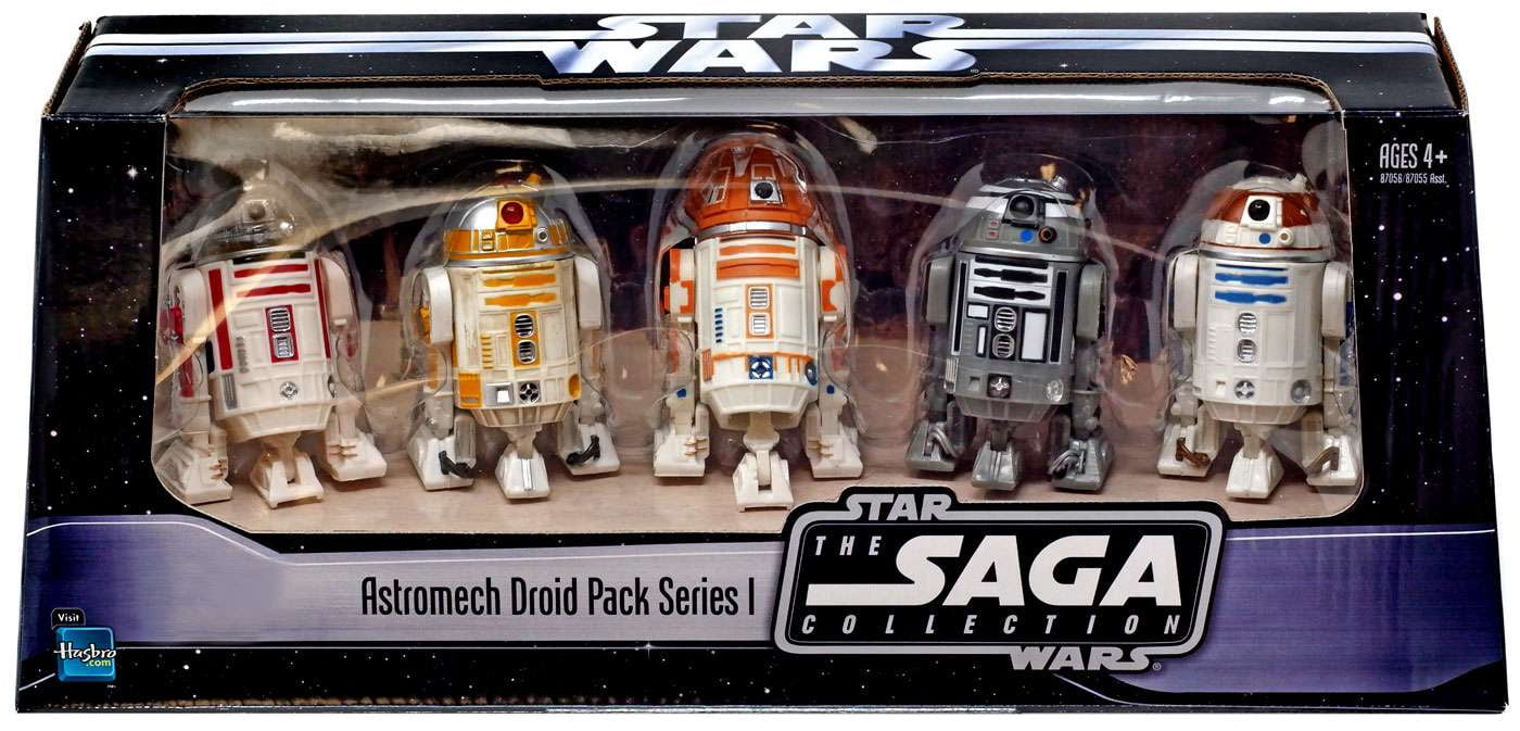 ☆STAR WARS☆Astromech Droid Pack Series Ⅰ Star Wars Saga Collection 2006 Astromech Droid Pack Series I