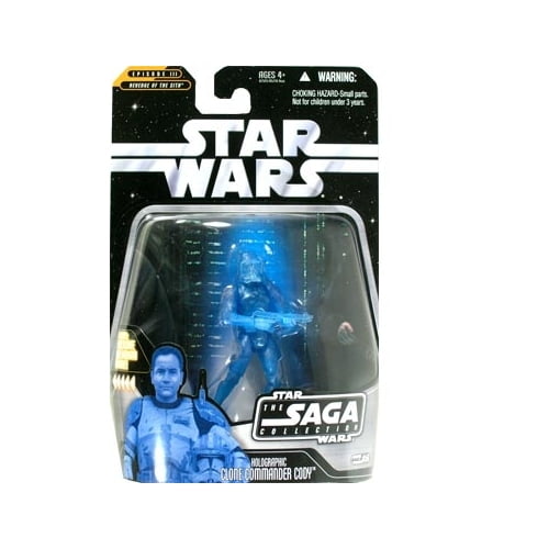 Star Wars Saga Collection 2006 Clone Commander Cody Action Figure [Hologram]