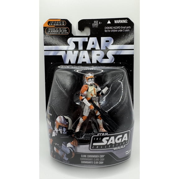 Star Wars Saga Collection 2006 Clone Commander Cody Action Figure
