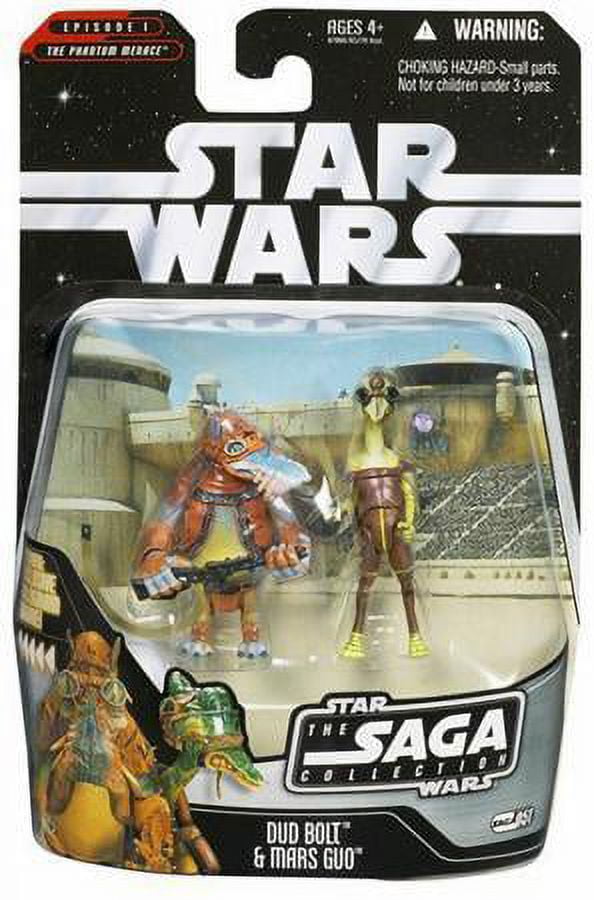 Star Wars Saga Collection 2006 Dud Bolt & Mars Guo Action Figure 2-Pack ...