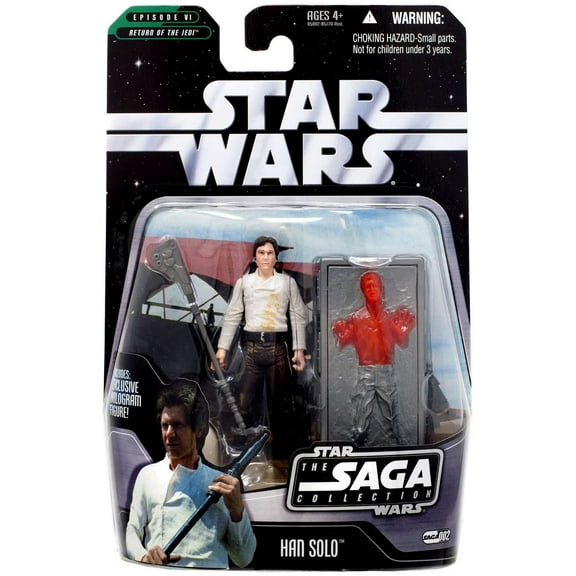 Star Wars Saga Collection 2006 Han Solo Action Figure [With Carbonite Block]