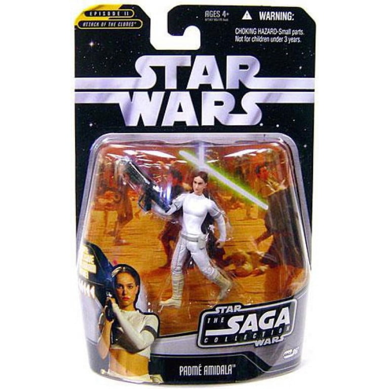 FIGURINE PADME AMIDALA Star Wars Unleashed 2002 Film Lucas Hasbro L