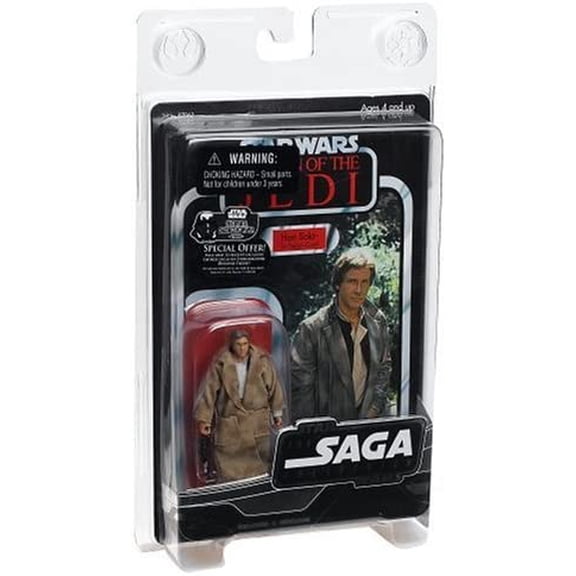 Star Wars 3.75 Vintage Endor Han Solo Figure