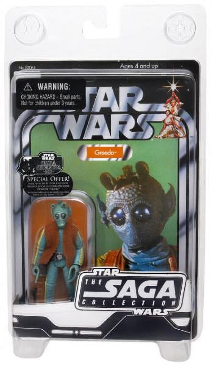 Star Wars Saga Collection 2006 Vintage Greedo Action Figure