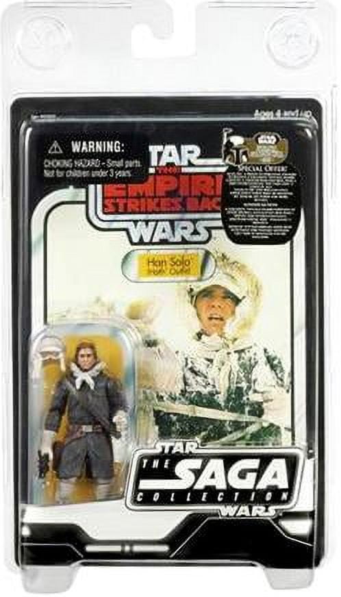 Star Wars Saga Collection 2007 Vintage Han Solo Action Figure [Hoth Gear]