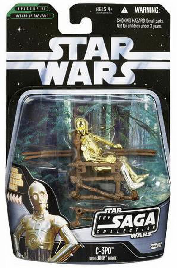 C-3PO スターウォーズ　フィギュア Star Wars Saga Collection C-3PO with Ewok Throne Action Figure