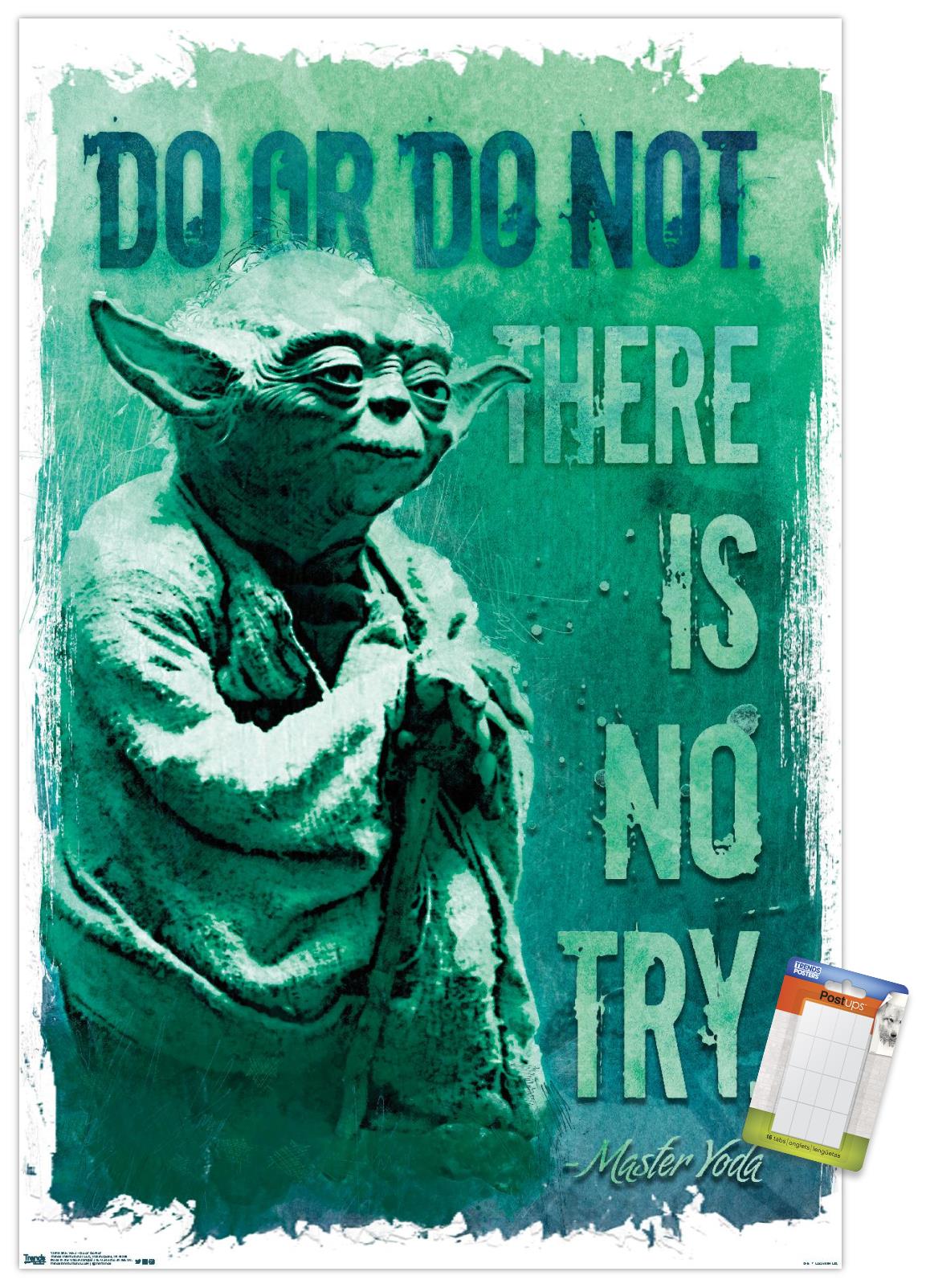 Star Wars: Saga - Do Or Do Not Wall Poster, 14.725" x 22.375"