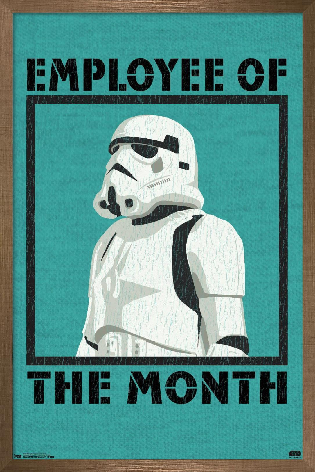 Star Wars: Saga - Employee Of The Month Wall Poster, 14.725" x 22.375", Framed