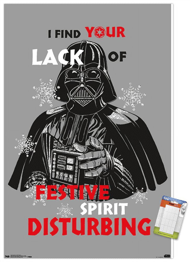 Star Wars: Saga - Festive Spirit Wall Poster, 14.725" x 22.375"