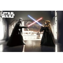 Star Wars: Saga - First Duel Wall Poster, 22.375" x 34"