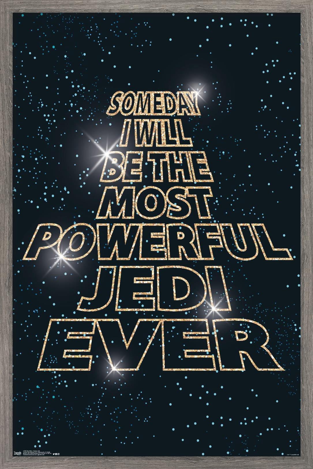 Star Wars: Saga - Future Jedi Wall Poster, 14.725" x 22.375", Framed