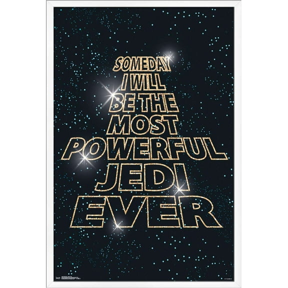 Star Wars: Saga - Future Jedi Wall Poster, 22.375" x 34", Framed