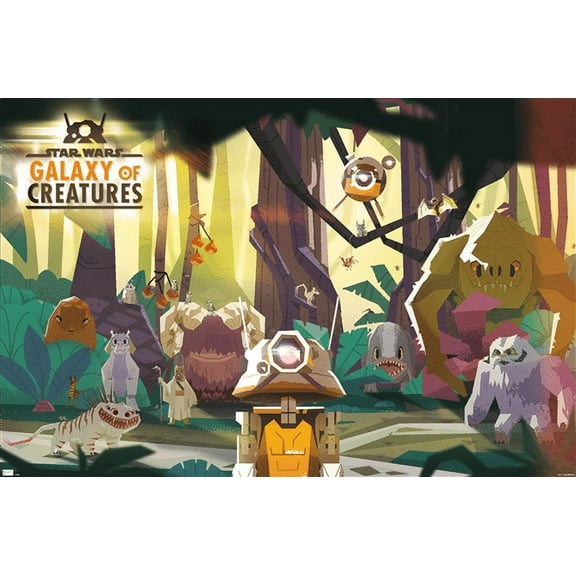 Star Wars: Saga - Galaxy Of Creatures Group Wall Poster, 22.375" x 34"
