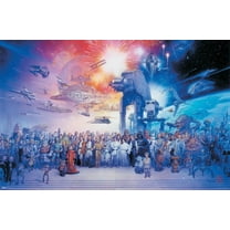 Star Wars: Saga - Galaxy Wall Poster, 22.375" x 34"