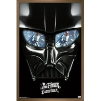 Star Wars: Saga - I Am Your Father Wall Poster, 14.725" x 22.375", Framed