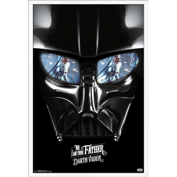 Star Wars: Saga - I Am Your Father Wall Poster, 22.375" x 34", Framed