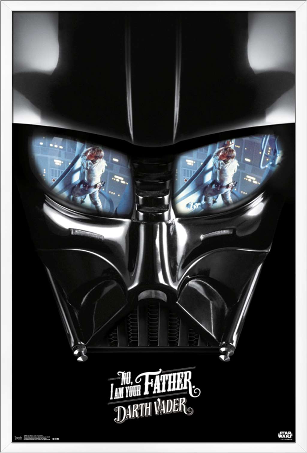 Star Wars: Saga - I Am Your Father Wall Poster, 22.375" x 34", Framed - image 1 of 2