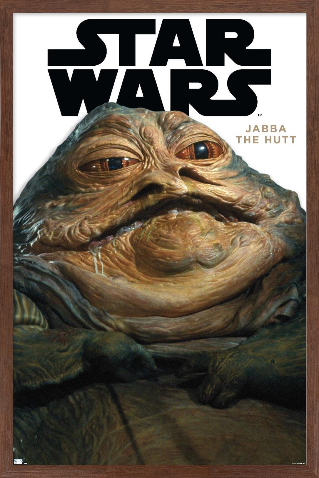 Star Wars: Saga - Jabba The Hutt Feature Series Wall Poster, 14.725