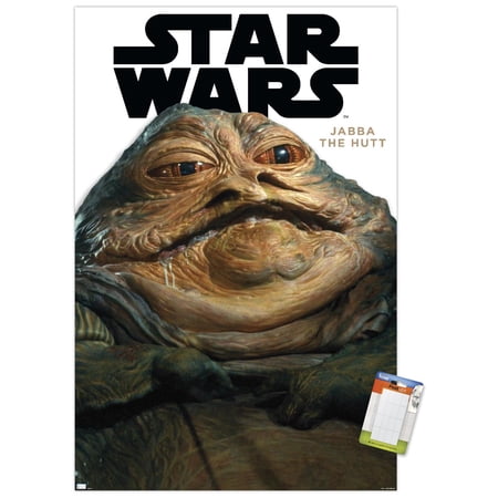 Star Wars: Saga - Jabba The Hutt Feature Series Wall Poster, 14.725" x 22.375"