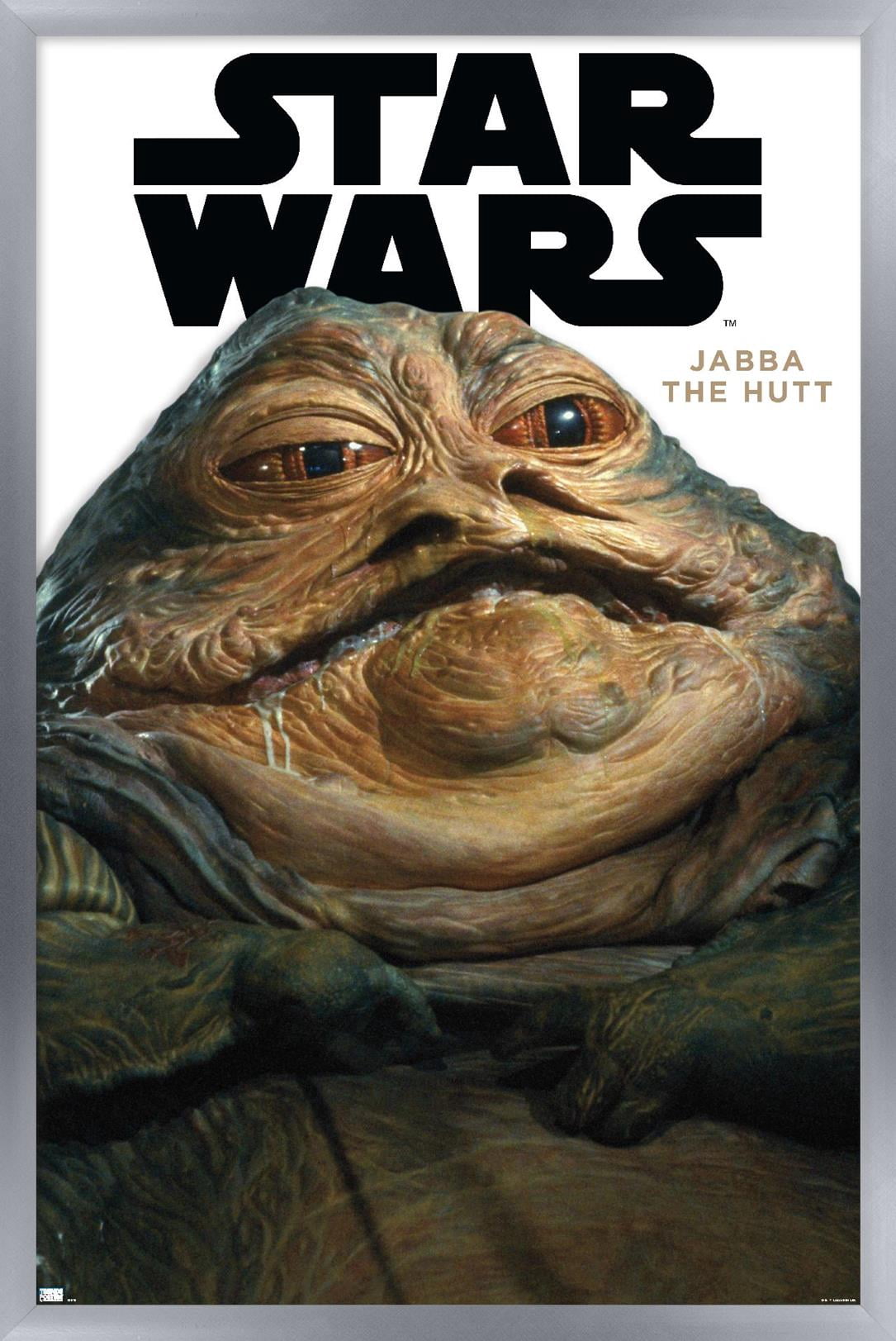 Star Wars: Saga - Jabba The Hutt Feature Series Wall Poster, 22.375