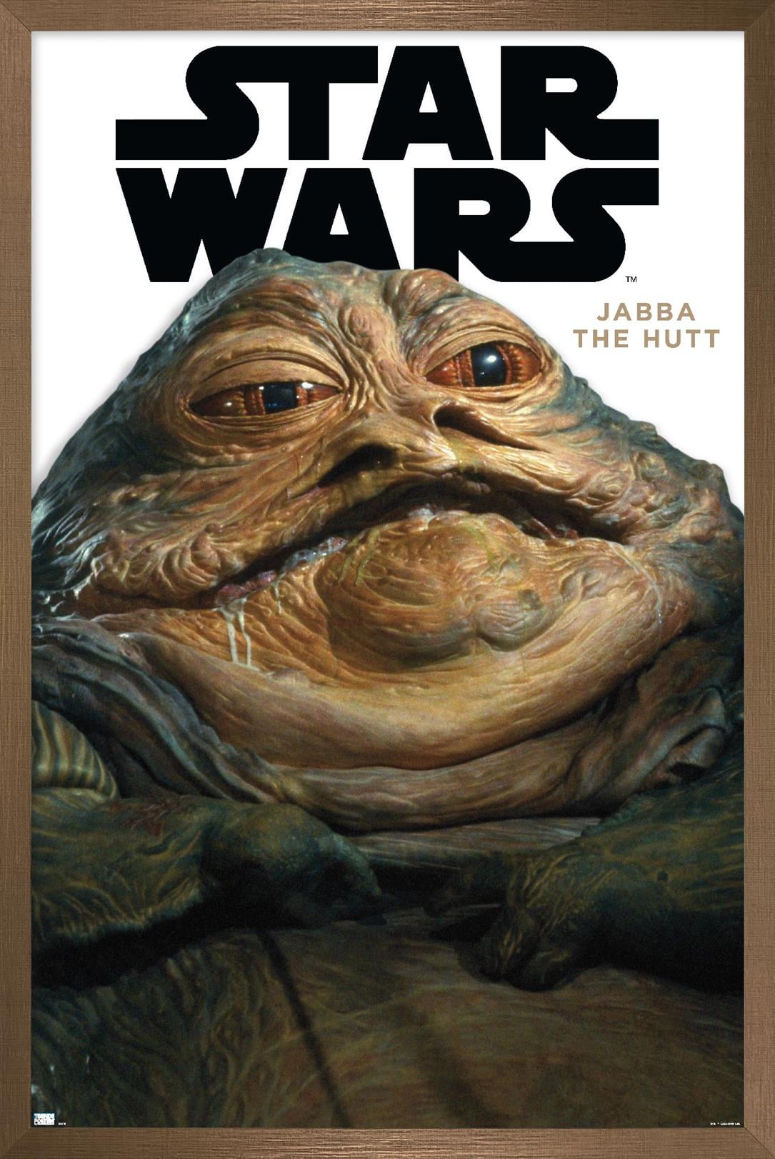 Star Wars: Saga - Jabba The Hutt Feature Series Wall Poster, 22.375