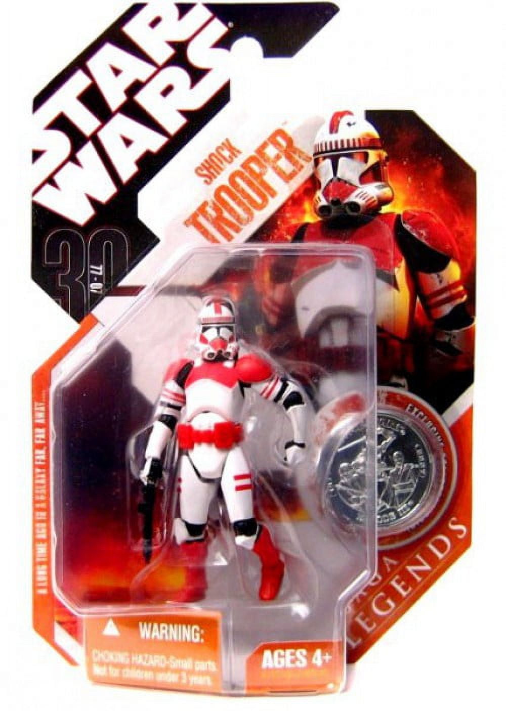 STAR WARS 2007年コミコン限定モデル SHOCK TROOPER Star Wars Saga Legends 2007 30th Anniversary Shock Trooper Action