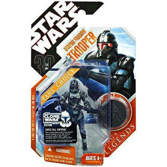 Star Wars Saga Legends 2007 30th Anniversary Utapau Shadow Trooper Action Figure