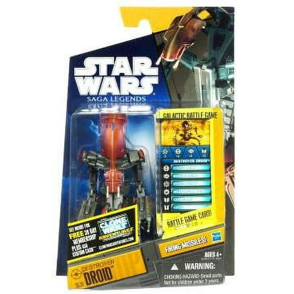 Star Wars Saga Legends 2011 Destroyer Droid Action Figure