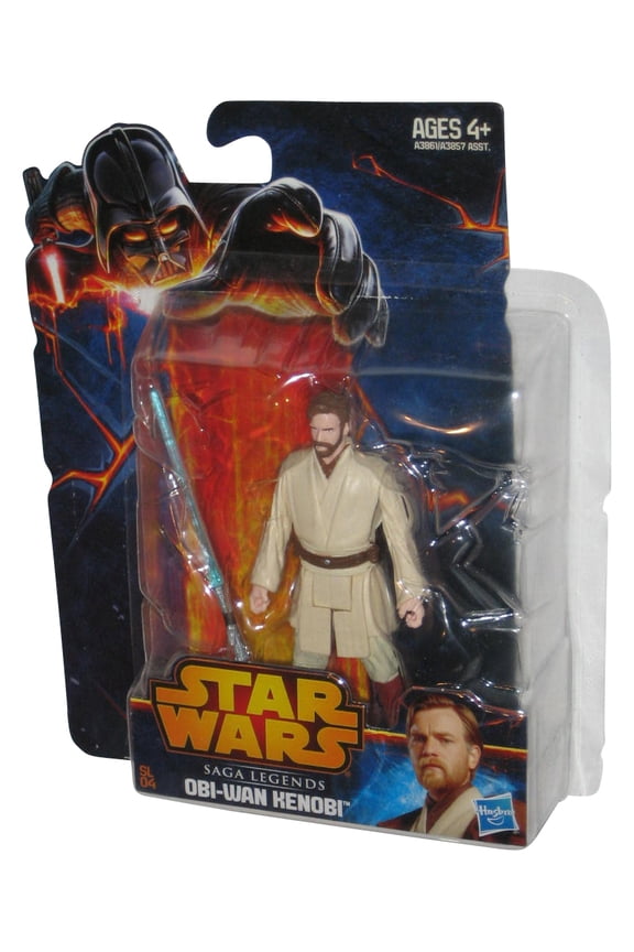 Star Wars Saga Legends Obi-Wan Kenobi (2013) Hasbro Figure SL04 - (Plastic Loose From Card)