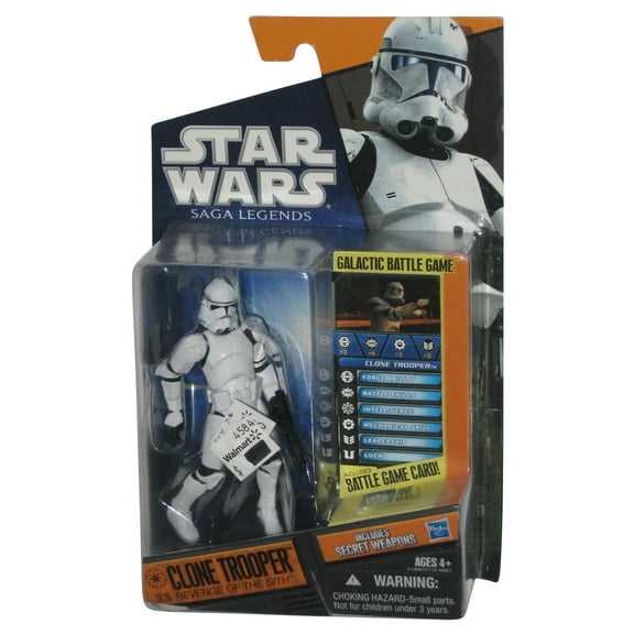 Star Wars Saga Legends Revenge of The Sith (2010) Clone Trooper 3.75 Inch Figure SL16