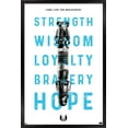 thumbnail image 1 of Star Wars: Saga - Lightsaber Text Wall Poster, 14.725" x 22.375", Framed, 1 of 5