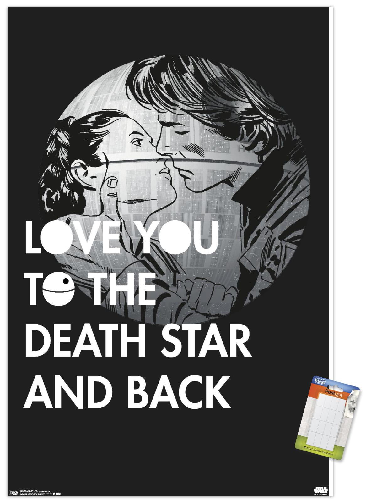 Star Wars: Saga - Love You Wall Poster, 14.725" x 22.375"