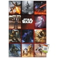thumbnail image 1 of Star Wars: Saga - Moments Grid Wall Poster with Push Pins, 22.375" x 34", 1 of 3
