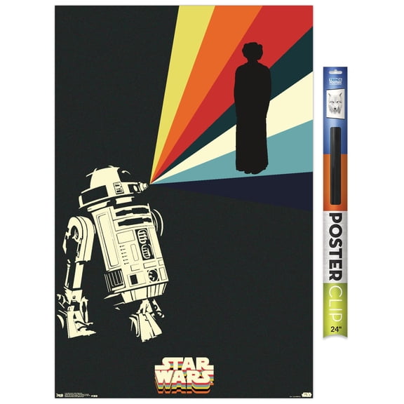 Star Wars: Saga - R2D2 Projection Wall Poster, 22.375" x 34"