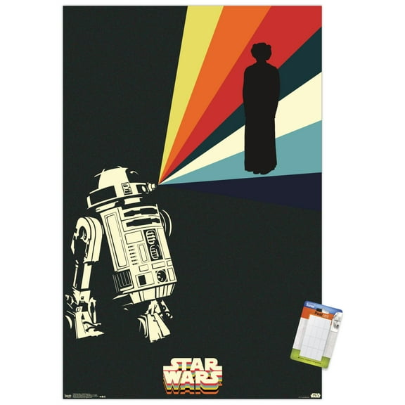 Star Wars: Saga - R2D2 Projection Wall Poster, 22.375" x 34"