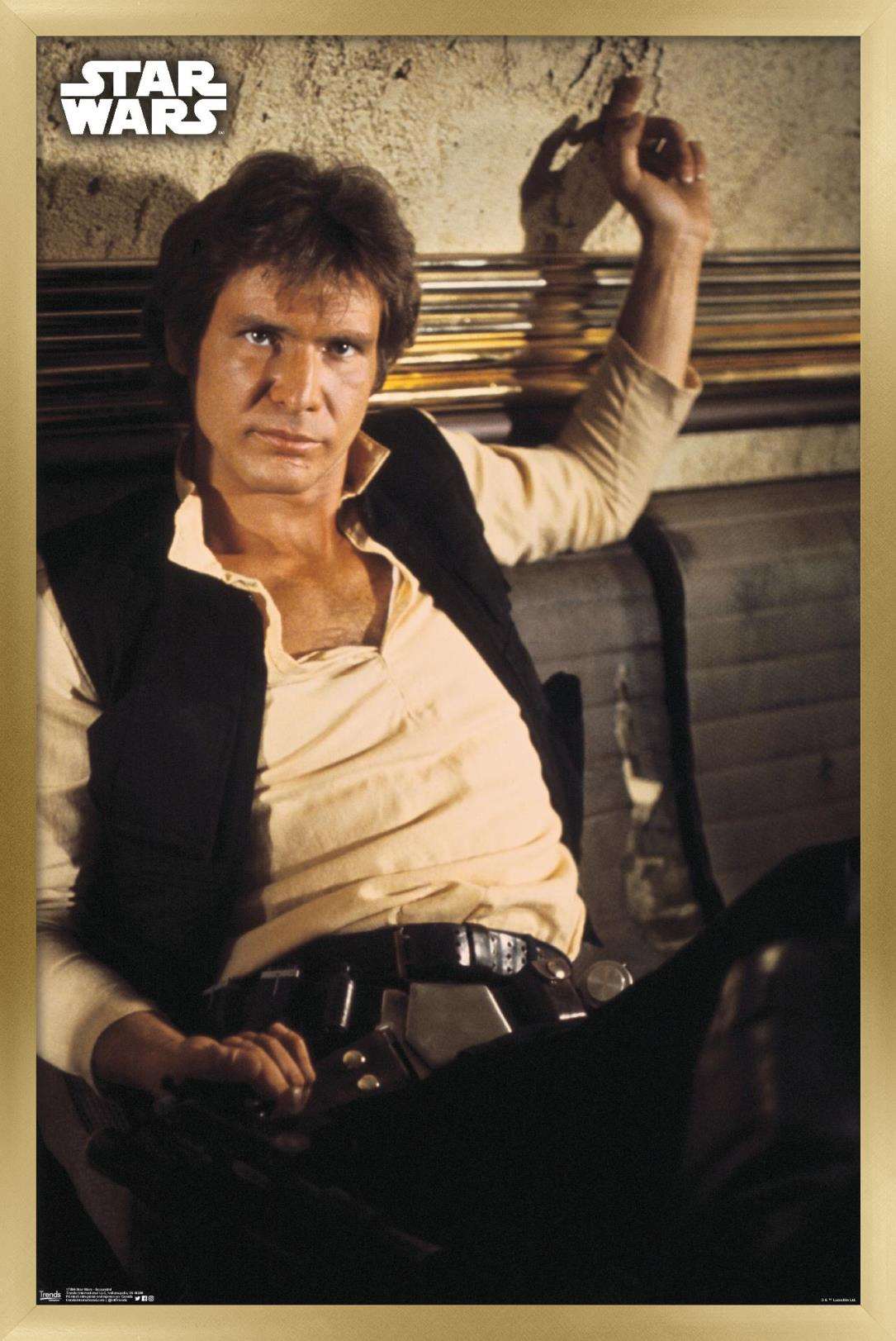 Star Wars: Saga - Scoundrel Wall Poster, 22.375" x 34", Framed