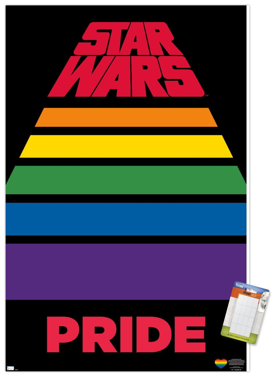 Star Wars: Saga - Scroll Pride Wall Poster, 22.375" x 34"