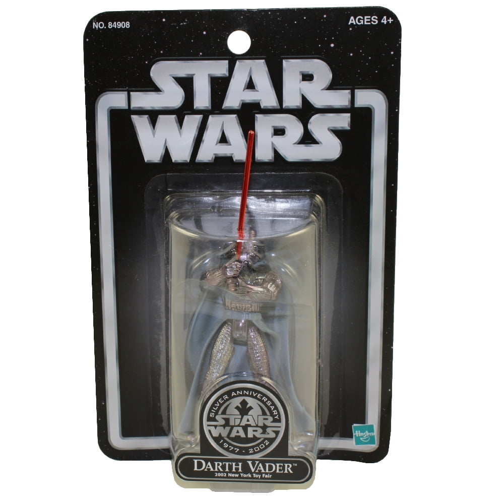 ２００２ Ｎ．Ｙ トイフェア限定 シルバー・ダースベイダー Star Wars - Saga - Silver Anniversary Toy Fair Darth Vader