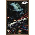 thumbnail image 1 of Star Wars: Saga - Space Battle Wall Poster, 14.725" x 22.375", Framed, 1 of 5